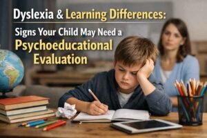 Dyslexia & Learning Differences: Signs Your Child May Need a Psychoeducational Evaluation