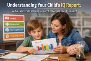 Understanding Your Child’s IQ Report: Verbal, Nonverbal, Working Memory & Processing Speed Explained