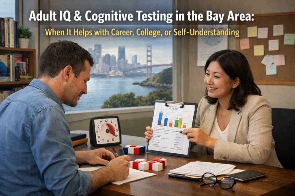 Adult IQ & Cognitive Testing in the Bay Area: When It Helps with Career, College, or Self-Understanding