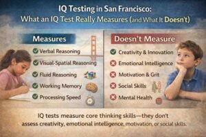 IQ Testing in San Francisco: What an IQ Test Really Measures (and What It Doesn’t)