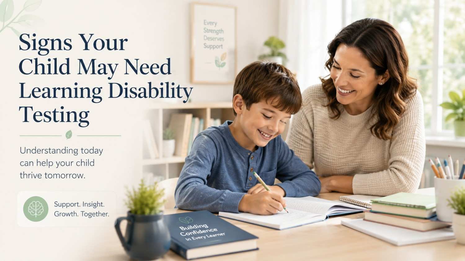 Signs Your Child Needs Learning Disability Testing