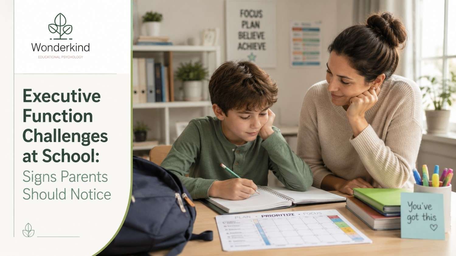 Executive Function Challenges at School: Signs Parents Should Notice
