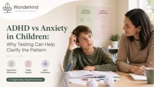 ADHD vs Anxiety in Children: Why Testing Can Help Clarify the Pattern